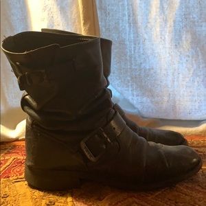 Frye moto boots
